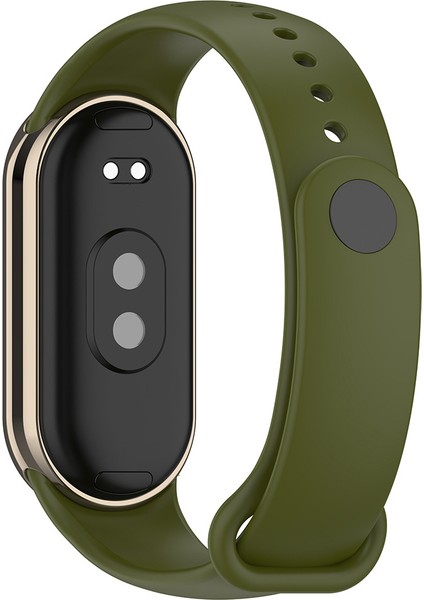 Xiaomi Mi Band 8 Serisi Klasik Yumuşak Silikon Kordon - Suya Dayanıklı, Kolay Açılıp Kapanan Ergonomik Strap Kayış