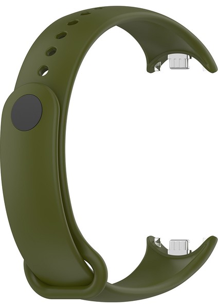 Xiaomi Mi Band 8 Serisi Klasik Yumuşak Silikon Kordon - Suya Dayanıklı, Kolay Açılıp Kapanan Ergonomik Strap Kayış