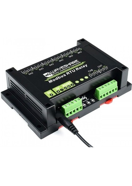 Endüstriyel 8 Kanallı Modbus Rtu Röle Modülü - RS485 Arayüzü