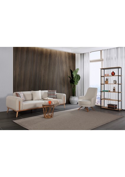 Kayalar Sofa Leon Koltuktakımı 3+3+1