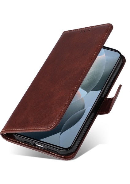 Xiaomi 14T Cüzdan Pu Deri Folyo Flip Telefon Kapağı (Yurt Dışından)