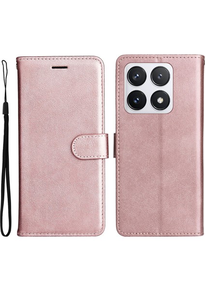 Xiaomi 14T Pro Deri Telefon Kılıfı Cüzdan Standı (Yurt Dışından)