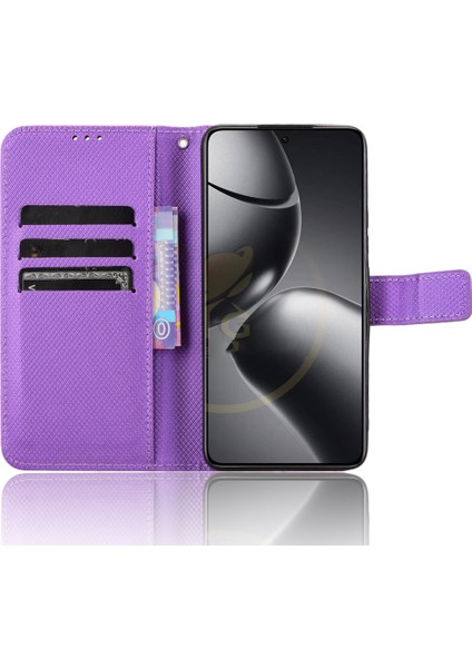 Xiaomi 14T Pro Pu Deri Cüzdan Telefon Kapağı (Yurt Dışından)