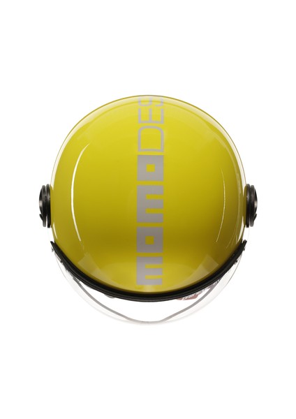 Momo Kask/ Fgtr Classıc Candy Yellow Whıte