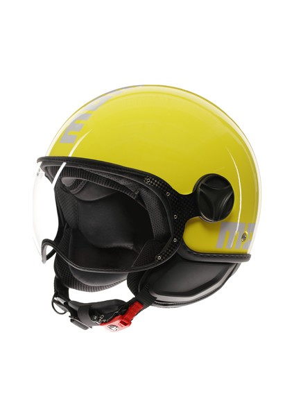 Momo Kask/ Fgtr Classıc Candy Yellow Whıte