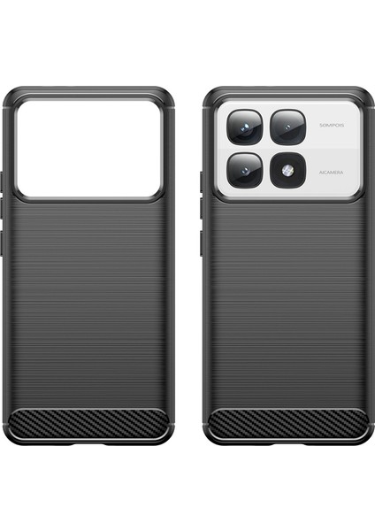 Xiaomi 14T Pro Karbon Fiber Doku Tpu Fırçalanmış Telefon Kapağı (Yurt Dışından) fiyatları
