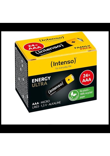 7501814, Energy Ultra, LR03, Aaa, 1.5VOLT, 24 Lü Paket, Pil