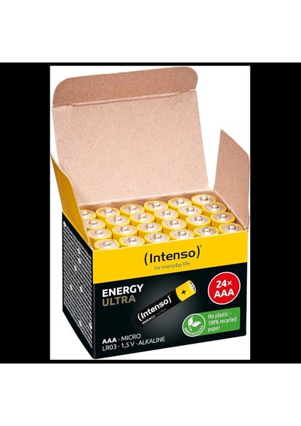 7501814, Energy Ultra, LR03, Aaa, 1.5VOLT, 24 Lü Paket, Pil