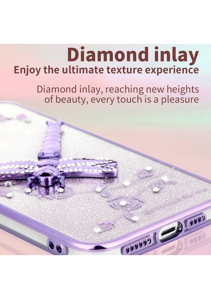 Xiaomi 14T Pro Kickstand Tpu Parıltılı Telefon Kapağı (Yurt Dışından) fırsatları