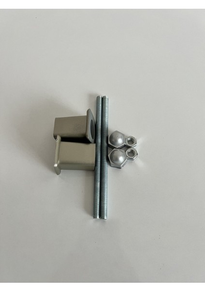 Çelik Kapı Çekme Kolu Kare Tip 30CM Ayarlanabilir Sistem