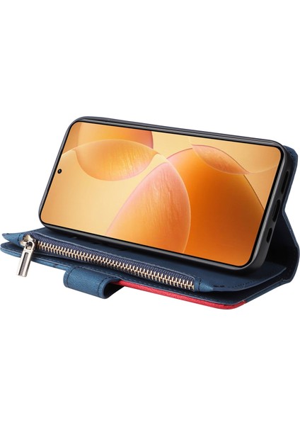 Xiaomi 14T Pro Fermuar Cüzdan Deri Telefon Kılıfı Standı (Yurt Dışından) fırsatları
