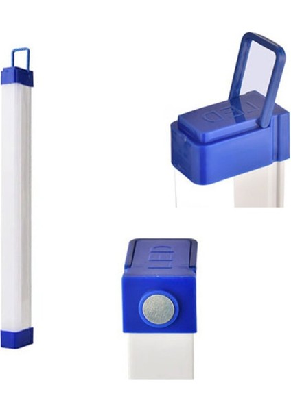 Aksu Ledli Şarjlı Işıldak CT-9961 - Beyaz Işık 10W