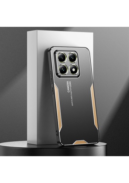 Xiaomi 14T Telefon Kılıfı Alüminyum Alaşımlı+TPU+PC Arka Kapak (Yurt Dışından) fiyatları