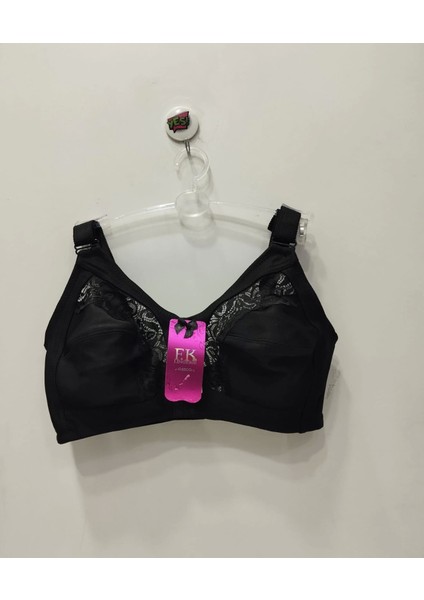 Monalisa Dantel Detaylı Desteksiz Toparlayıcı Siyah Sütyen - 2003