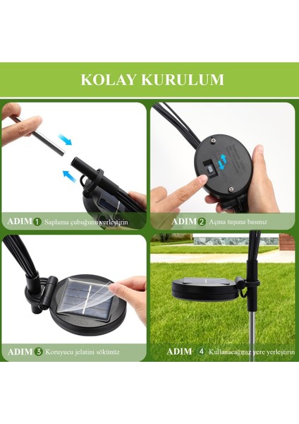Solar Ateş Böceği Lamba