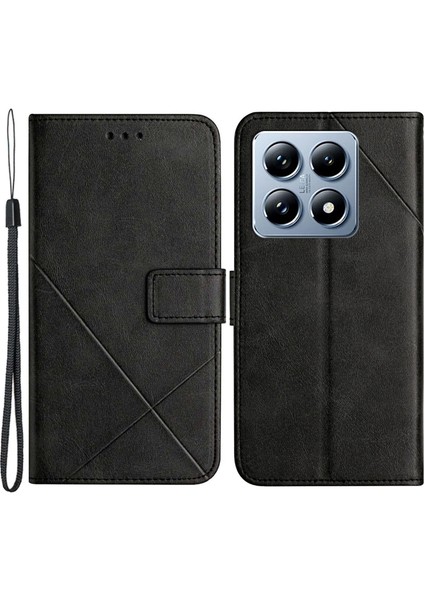 Xiaomi 14T Pro Deri Cüzdan Telefon Kılıfı (Yurt Dışından)