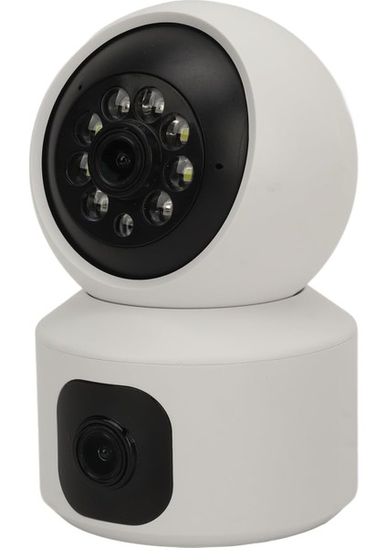 360 Full Hd Çift Kameralı 1080P Wifi Akıllı Güvenlik Kamerası fiyatları
