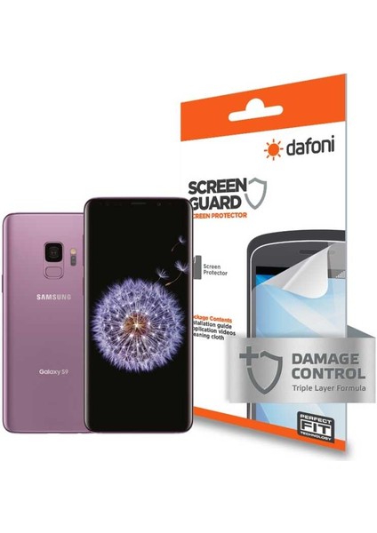 Samsung Galaxy S9 Ön + Arka Darbe Emici Curve Ekran Koruyucu Film