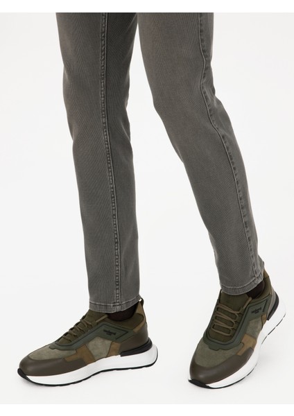 Erkek Haki Eva Taban Sneaker Ayakkabı 50295436-VR027