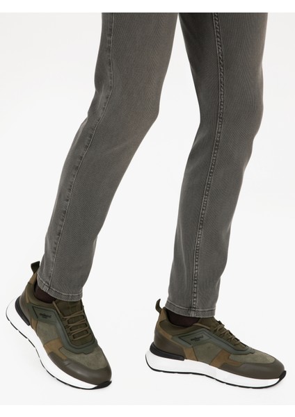 Erkek Haki Eva Taban Sneaker Ayakkabı 50295436-VR027 fiyatları
