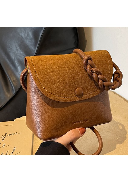 Yeni Crossbody Kova Çanta Retro Küçük Omuz Çantası (Yurt Dışından) fiyatları