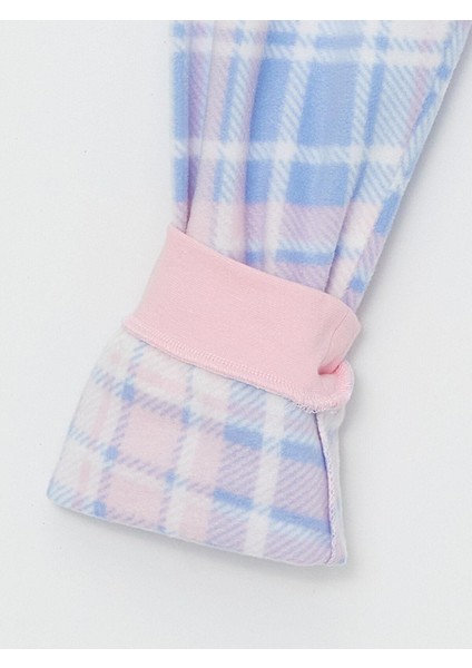 Lcw Kidsı Beli Lastikli Ekose Polar Kız Çocuk Pijama Alt