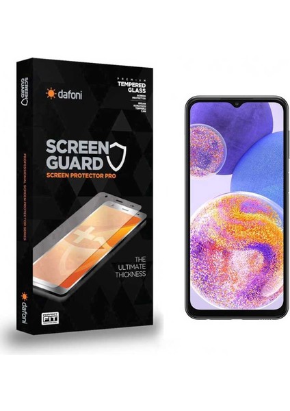Samsung Galaxy A23 Tempered Glass Premium Cam Ekran Koruyucu