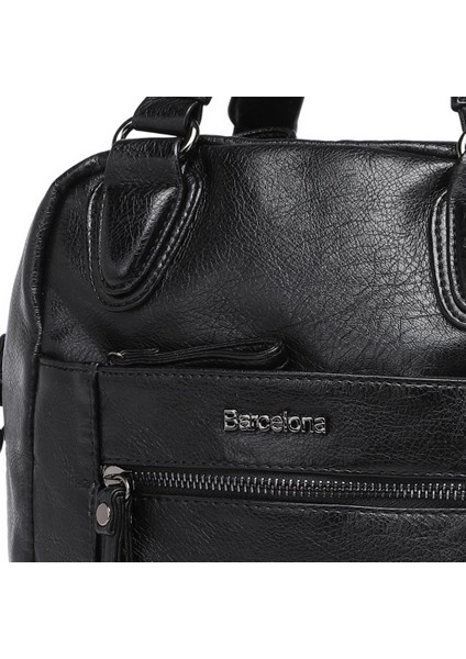 Yıkama Deri Askılı Kadın El Çantası 21K Barcelona 1905 fırsatları