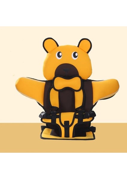 Cicibears Ayarlanabilir Bebek Oto Koltuğu - Turuncu (Yurt Dışından)