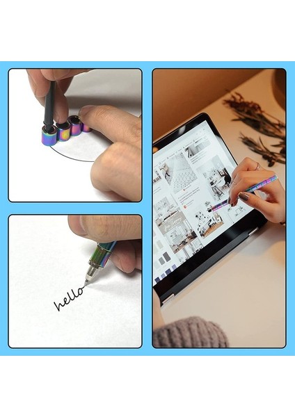 Kiddozone Toy Çoklufonksiyonlu Balo Noktası Stili Metal Kalemi Magnetik Kalemi Neodymium Manyetik Mıknatıs Toplar Bina Blok Bilye Bulmaca Sıkıştırma Toplam Oyuncular (Yurt Dışından)