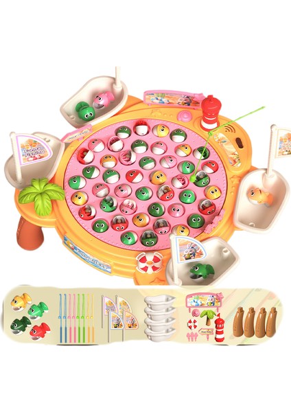 Basit Manyetik Balıkçılık Oyuncak Oynayan Çubuk Oyunu Oyuncak Çocuklar Bebek Montessori Çubuk ile Eğitim Spin Çocuklar Için Hediye (Yurt Dışından)