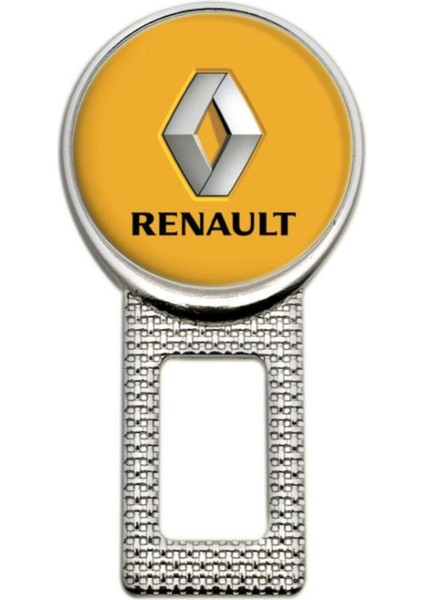 Renault Uyumlu Ikaz Ses Susturucu Metal Kemerr Toka 2 Adet Çift Yönlüdür