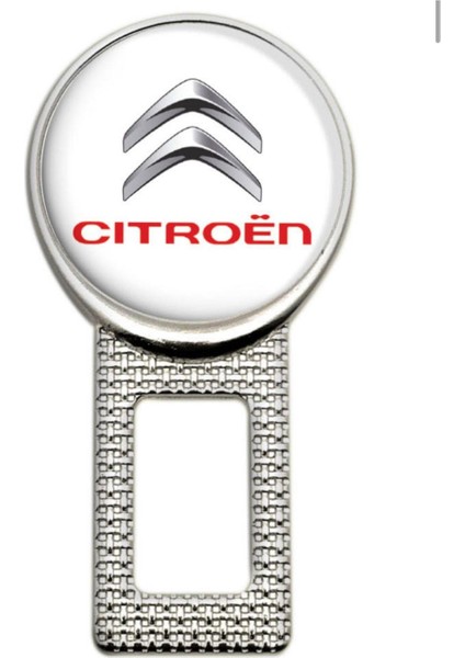 Citröen Uyumlu Ikaz Ses Susturucu Metal Kemerr Toka 2 Adet Çift Yönlüdür