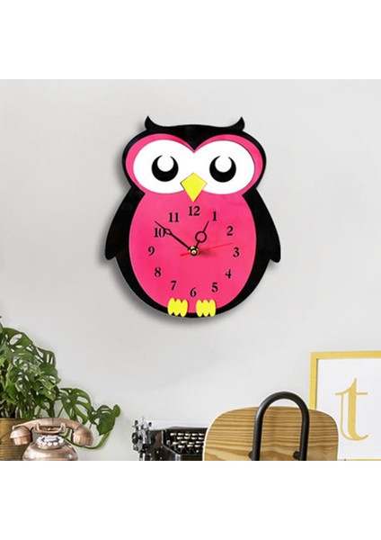 CC004 Sessiz Dekorasyon Duvar Kuvars Saat Siyah (Yurt Dışından)