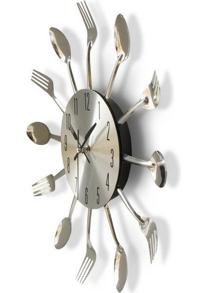 Oturma Odası ve Çatal Kuvars Duvar Saati Çok Renkli (Yurt Dışından)