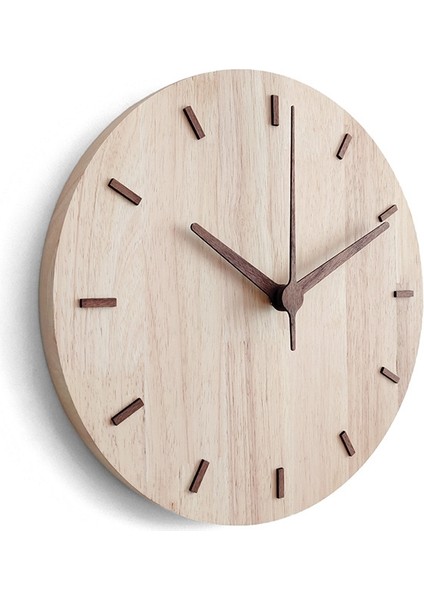 Ahşap Duvar Saati Masif Ahşap Duvar Saati Çok Renkli (Yurt Dışından)