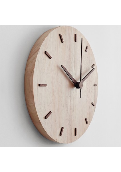 Ahşap Duvar Saati Masif Ahşap Duvar Saati Çok Renkli (Yurt Dışından) fırsatları