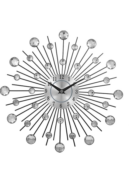 Demir Duvar Saati Çok Renkli (Yurt Dışından)