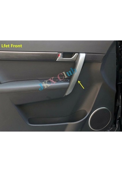 Ön Kapı Iç Çekme Kol Dış Kapagı : Sol Metalık Doku Opel Captıva A Captıva B Bm 07- (Oem No: 95299509)