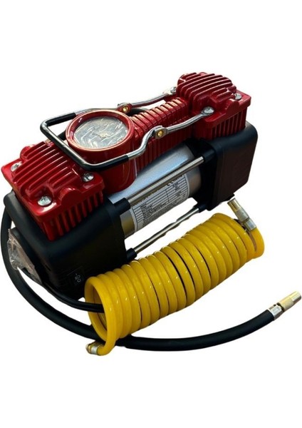 Kompresör Metal 2 Sılındır 12V/300W/MAX 150PSI 60L/DK. BS-8003