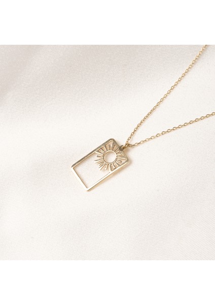 Gümüş Kolye - Güneş 925 Ayar Gümüş Kolye indirimleri