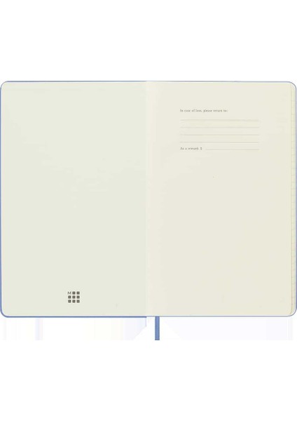Sert Kapak Çizgili Defter L Boy 13X21 cm 192 Sayfa Ortanca Mavisi modelleri