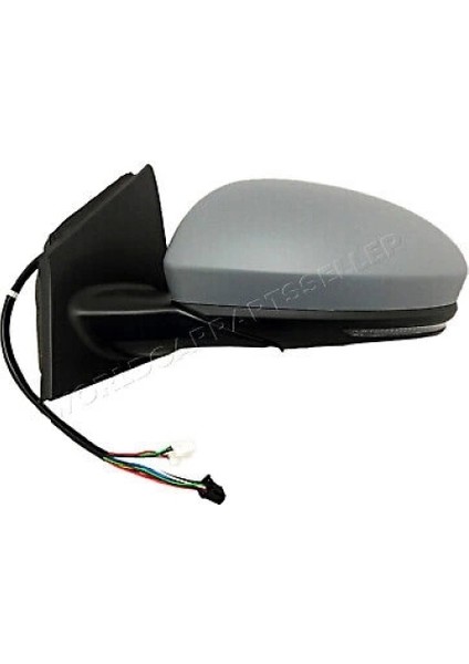 Dıs Dıkız Aynası Sol 12H9P+12H4P-ELEKTRIKLI Katlanir Isitmali Astarli Sinyalli Aydinlatmali Blis Kör Renault Megane Iv Bm 16- (Oem No: 963023922R)