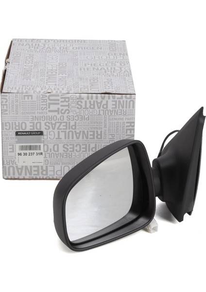 Dıs Dıkız Aynası Sol Elektrıklı ( Üçgen Ayak )-Elektrıklı ( Üçgen Ayak )-8H5P Renault Mcv-Sandero Bm 12- (Oem No: 963023731R)
