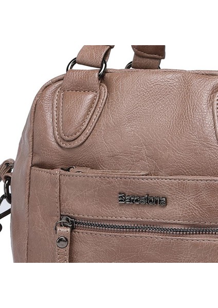 Yıkama Deri Askılı Kadın El Çantası 21K Barcelona 1905 fırsatları