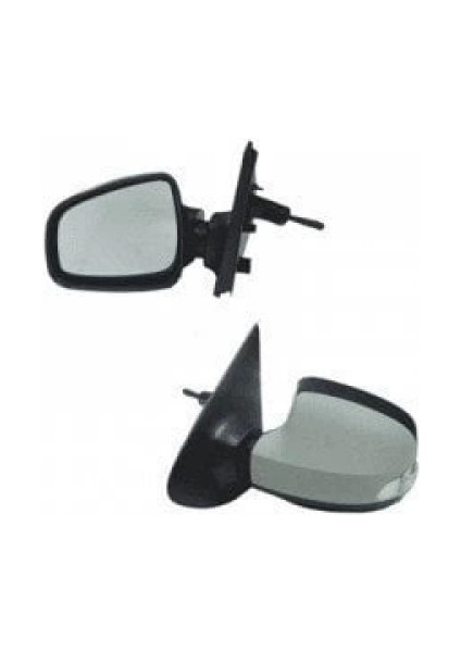 Dıs Dıkız Aynası Sol Mekanık Astarlı Sınyallı-Mekanık Astarlı SINYALLI-12H2P Renault Clıo Symbol Touch Bm 13- (Oem No: 963028691R)