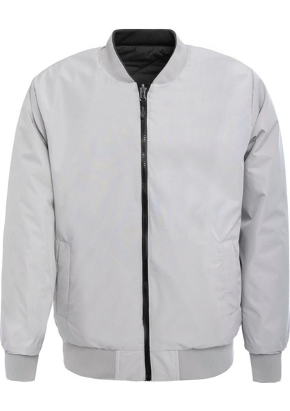 Unisex Çift Taraflı Giyilebilir Regular-Fit Kalıp Su Geçirmez Mont - 970DNGR fırsatları