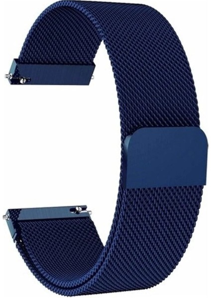 Huawei Watch Gt 5 46MM ile Uyumlu Kordon 22 mm Metal Hasır Kordon