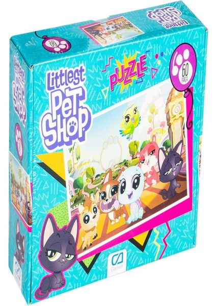 Ca Games 5097 Littlest Petshop Puzzle 60 Parça