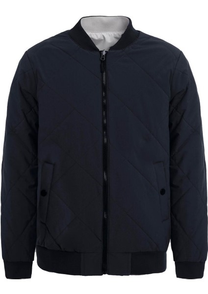 Unisex Çift Taraflı Giyilebilir Regular-Fit Kalıp Su Geçirmez Mont - 970DNGR